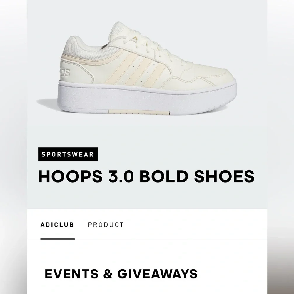 🇺🇸 FLASH SALE !Adidas 🔥 Hoops 3.0 Bold Sneakers